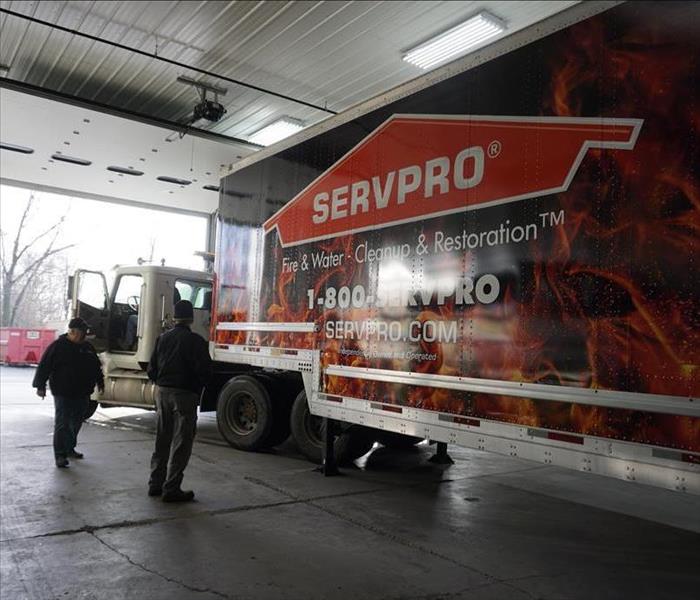 SERVPRO Semi trailer